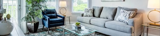 Open Floorplan Living Room with Oversized Windows