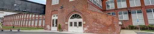 exterior brick building