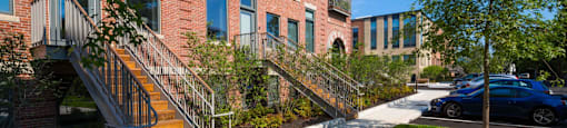 The Wyeth - Apartment Facade and Open Parking