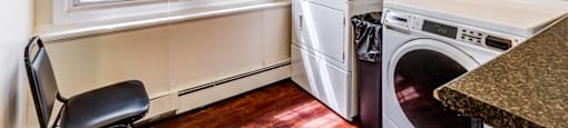 washer and dryer