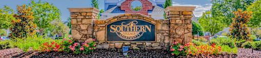 A sign that says Southern on it.