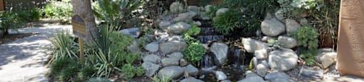 Stones In Courtyard at Citrus Gardens Apartments, Fontana, 92335