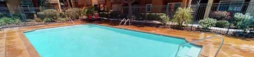 Glimmering Pool at Citrus Gardens Apartments, California, 92335