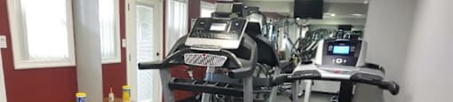 Cardio Machines In Gym at Citrus Gardens Apartments, California