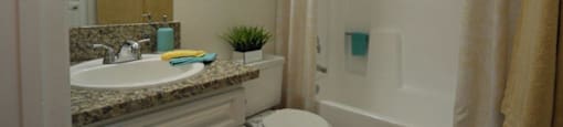 Luxurious Bathrooms at Citrus Gardens Apartments, Fontana, CA