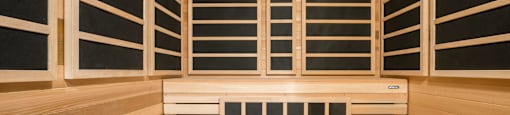 The Duncan sauna and steam room