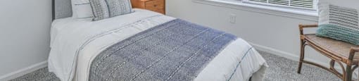 2 BED - 1 BATH | Guest Bedroom at Town Walk at Hamden Hills, Hamden