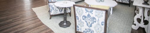 clubhouse lobby seating area