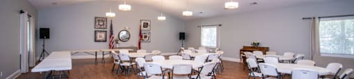 clubhouse dining area
