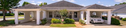 unit exterior with carport