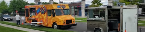Food trucks at Belle Creek Apartments, Colorado, 80640