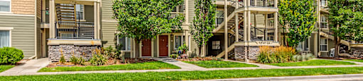 Elegant Exterior View Of Property at Belle Creek Apartments, Henderson, 80640