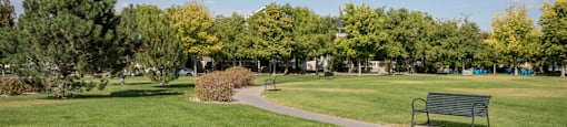 Green Space Walking Trails at Enclave Apartments, Henderson, CO, Colorado, 80640