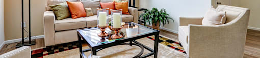 Living Room With Plenty Of Natural Lights at Enclave Apartments, Henderson