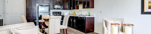 Elegant Living Room at Enclave Apartments, Henderson, CO, Colorado, 80640
