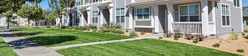 Townhome Exterior at Enclave Apartments, Henderson, CO, Colorado