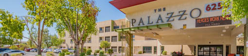 Property entrance at Palazzo Senior Apartments - 55+ Active Adult Apartments, Phoenix, AZ, 85015