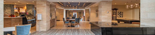 Spacious room with a piano at Palazzo Senior Apartments - 55+ Active Adult Apartments, Phoenix, 85015
