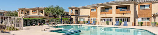 Pool at Sereno Townhomes, Arizona, 85302