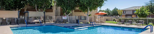 Sparkling Pool at Sereno Townhomes, Glendale
