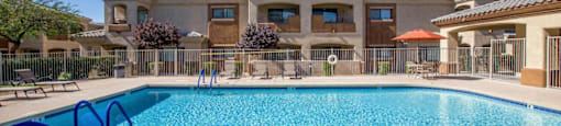 Sparkling Pool at Sereno Townhomes, Arizona, 85302