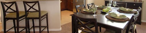Dining And Kitchen at Sereno Townhomes, Glendale, AZ