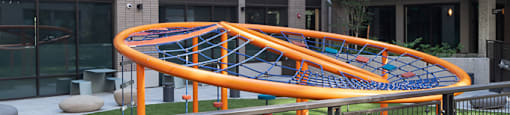 Play area at Cedar Crossing, Seattle, WA