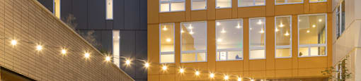 Night view at Cedar Crossing, Seattle, WA, 98115