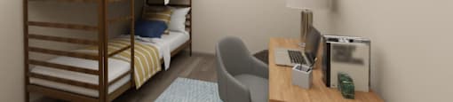 Kids room at Cedar Crossing, Seattle, WA