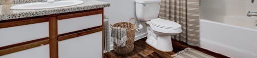 Bathroom at Maryland Villas Apartments, Las Vegas, NV, 89101