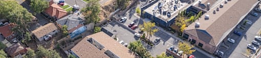 Sierra Townhomes Aerial View