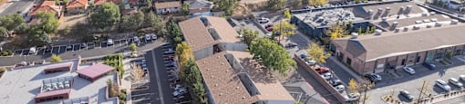 Sierra Townhomes Aerial View