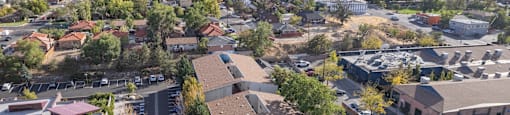 Sierra Townhomes Aerial View