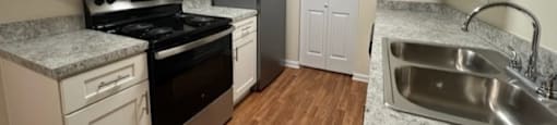 New Kitchen with Stainless Appliances at Belmont Ridge Apartments, Monroeville, 15146