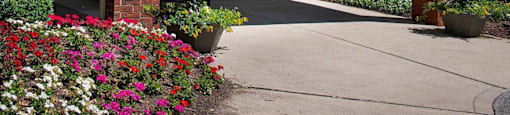 Clubhouse Entrance at Belmont Ridge Apartments, Monroeville, Pennsylvania