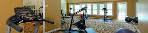 Fitness center at Belmont Ridge Apartments, Monroeville, 15146