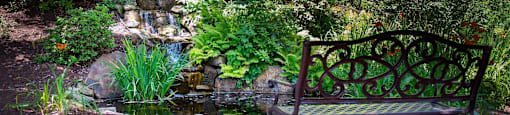 Coy pond at Belmont Ridge Apartments, Monroeville, PA, 15146