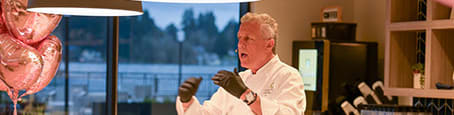 Chef Roy Breiman at Harbor Heights 55+ Community, Olympia