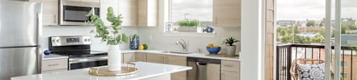 Kitchen updated at Harbor Heights 55+ Community, Olympia