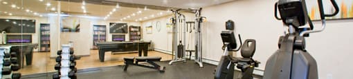 Prince Court Princess Manor in Welland, ON fully equipped fitness facility