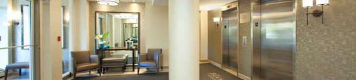 Brookbanks Foyer area with luxury décor and a comfortable aesthetic in Toronto, ON