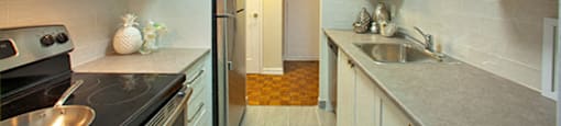 300 St. Clair Ave West in Toronto, ON Premium kitchens available with upscale appliances