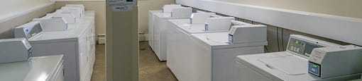 Horizon Towers in Burnaby, BC shared laundry room