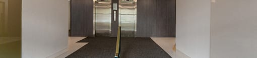 Horizon Towers in Burnaby, BC lobby entrance to elevators