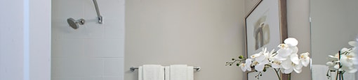 South Algiers featuring modern bathroom with a stylish vanity in Toronto, ON