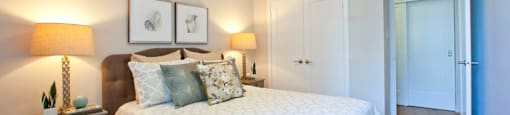 Prince Court Princess Manor in Welland, ON large bedroom with closet