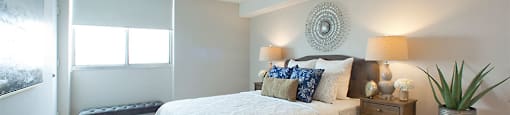 Royal Rose in Etobicoke, ON spacious bedroom with luxury vinyl flooring