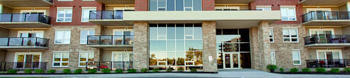 Amesbury Gate exterior entrance in Bedford, NS