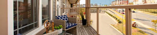 Baker Arms & Wexford Apartments beautiful balcony