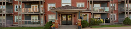 Baker Arms & Wexford Apartments exterior image of front entrance in Dartmouth, NS